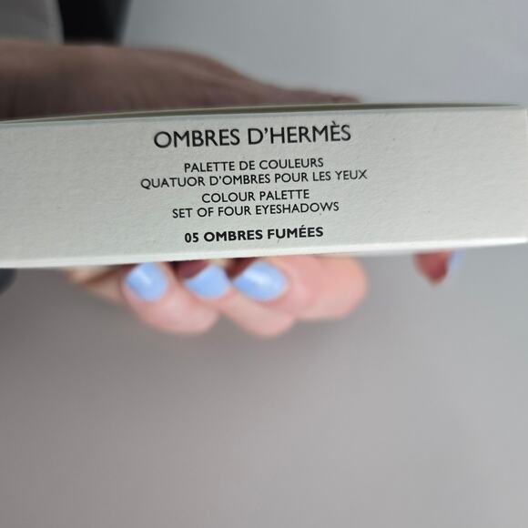 Hermes Ombres D'Hermes Eye Shadow Quartet Ombres Fumees - Picture 9 of 11